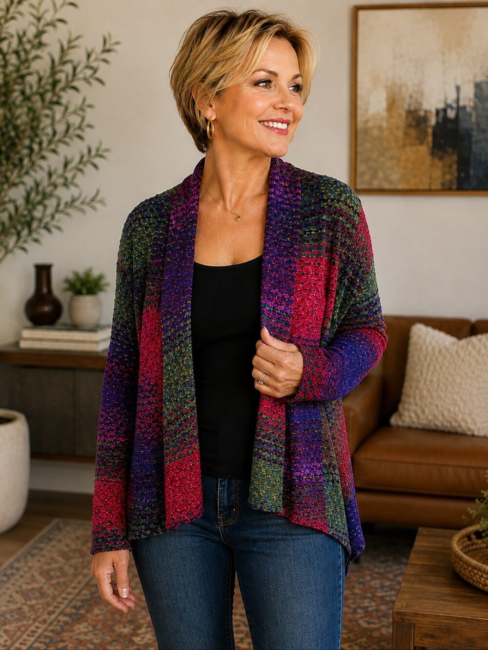 Peck & Peck Multicolor Blazer